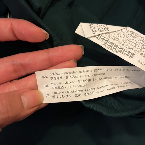 Zara High-waisted Paper Bag Trousers - Picture 5 of 7